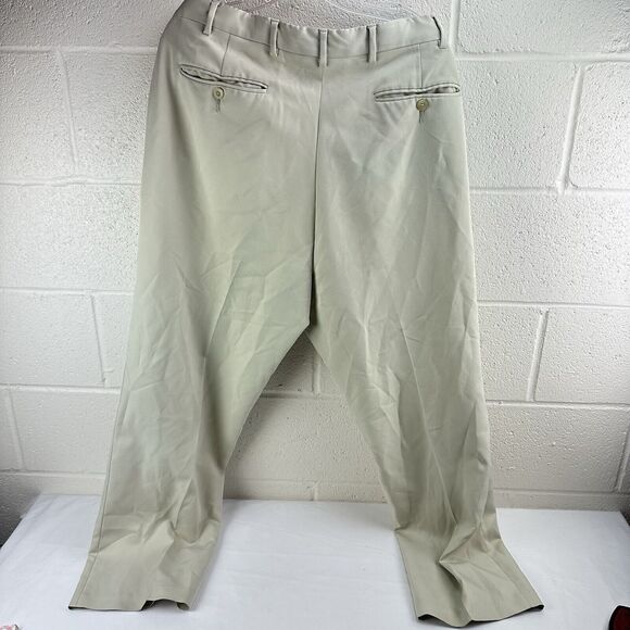 Jos A Bank Leadbetter Golf Pants Men's 38x30 Beige Performance - Picture 4 of 5